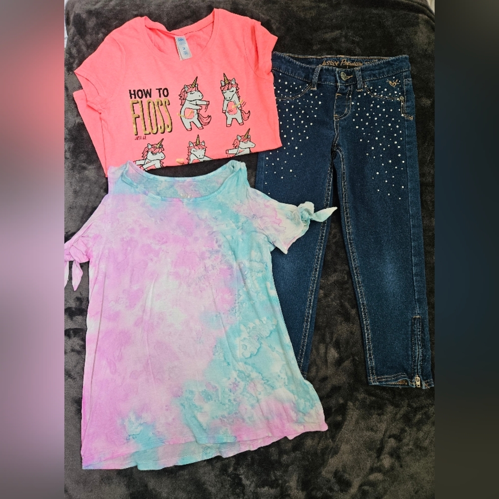 Justice 3 piece bundle Size 10